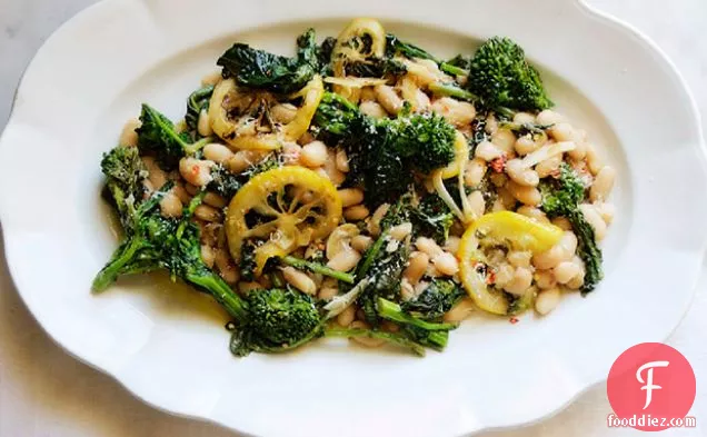White Beans with Broccoli Rabe and Lemon