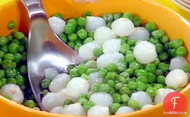 Buttered Beets and Peas with Onions: Two UK-favorite sides in under 10 minutes