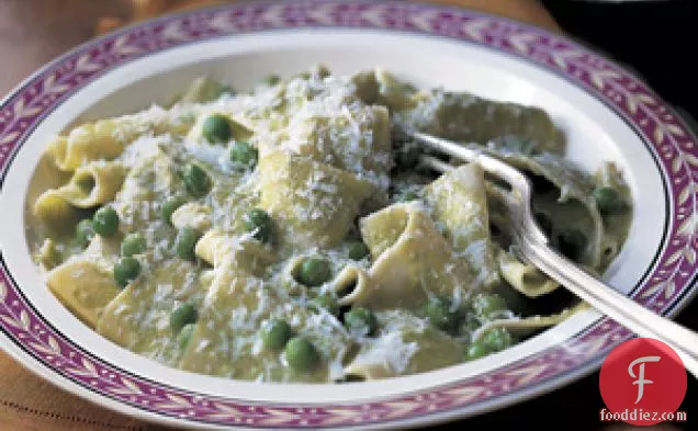 Pappardelle With Peas And Parmesan