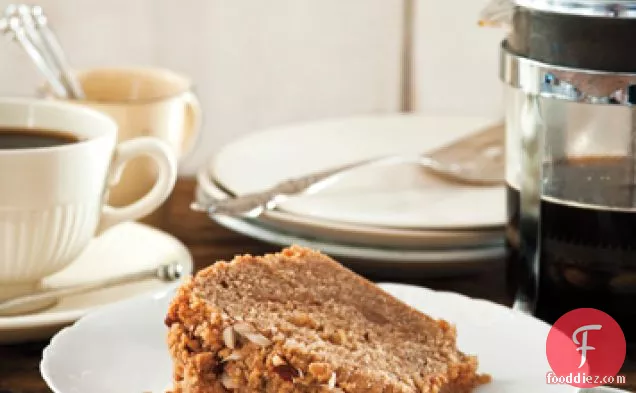 Brown Butter, Ginger, and Sour Cream Coffee Cake