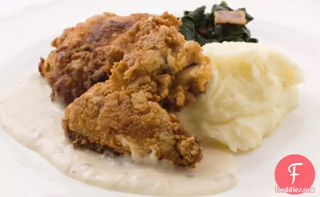 Southern Fried Chicken with Country Gravy