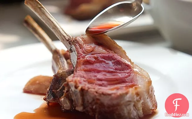 Roast Rack of Lamb with Natural Jus