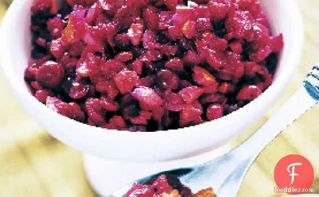 Cranberry, Tangerine, and Crystallized-Ginger Relish
