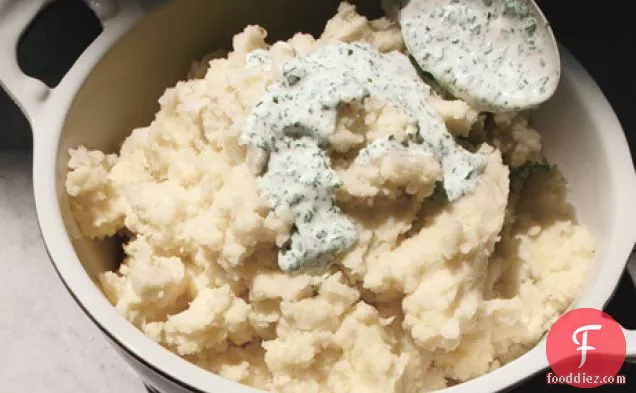 Mashed Potatoes with Ranch Dressing