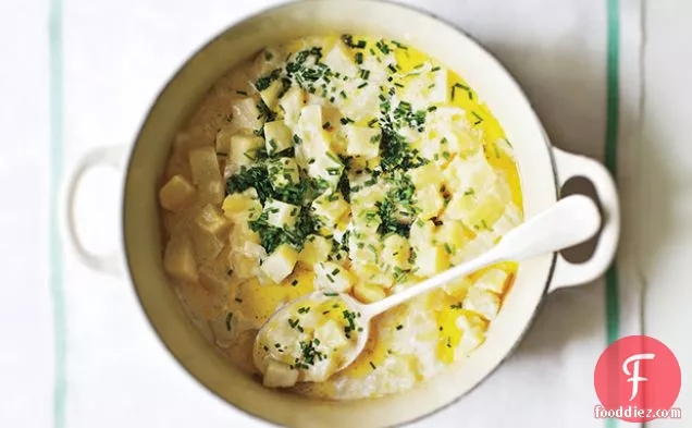 Creamy Chive Potatoes