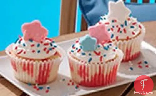 Summer Poke Cupcakes