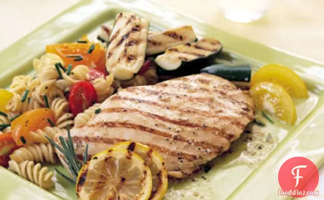 Grilled Lemon and Rosemary Chicken