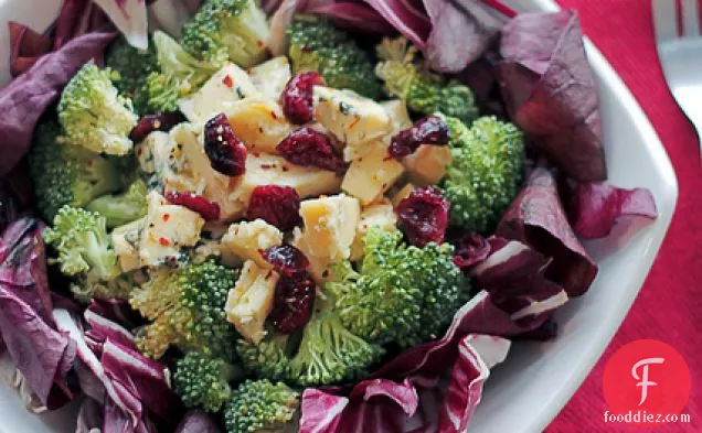 Blue Cheese, Broccoli And Radicchio