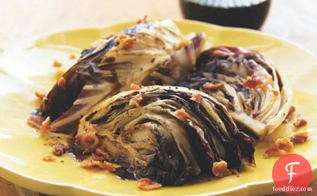 Charred Radicchio With Balsamic And Bacon
