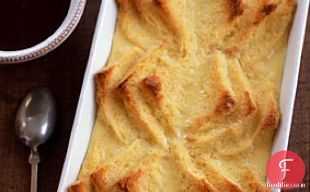 Toasted Bread-and-Butter Pudding