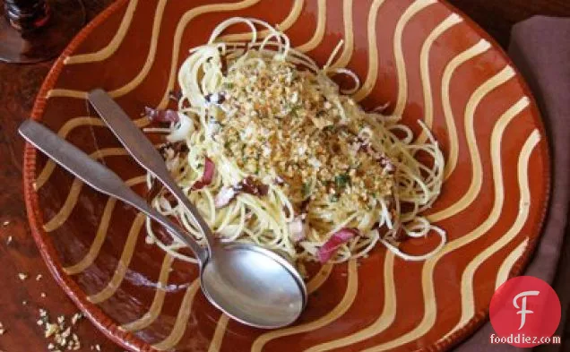 Spaghetti With Ricotta And Radicchio