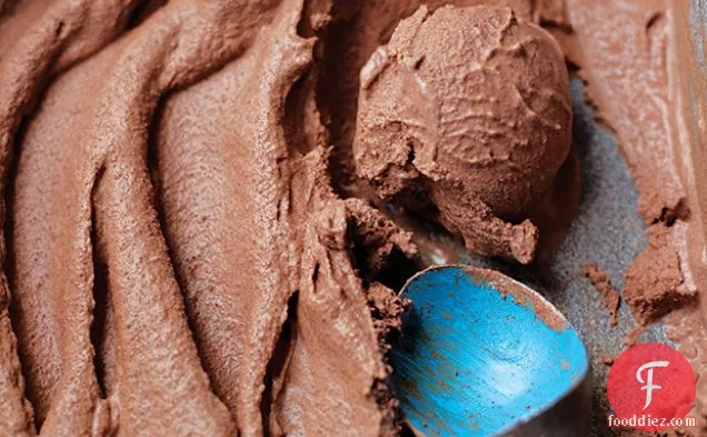 Dark Chocolate and Cardamom Ice Cream