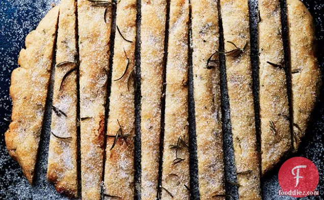 Rosemary and Toasted-Caraway Shortbread