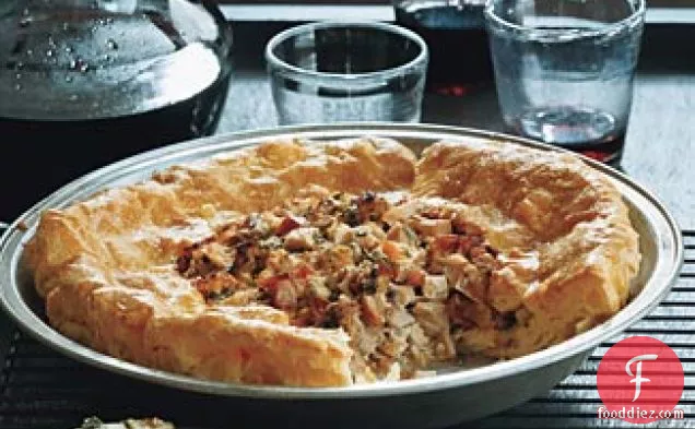 Turkey Cream Puff Pie