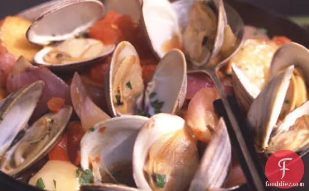 Cast-Iron Roasted Clams