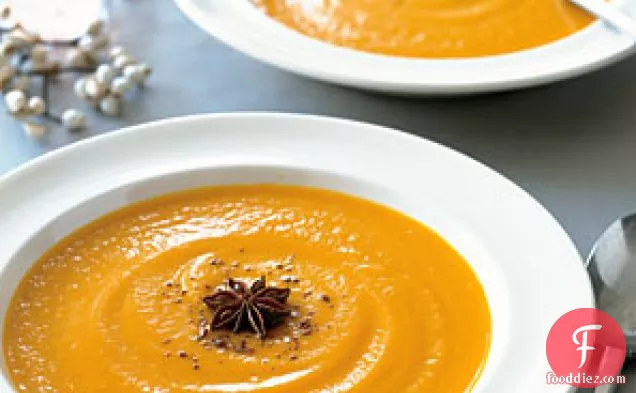 Carrot Soup with Star Anise