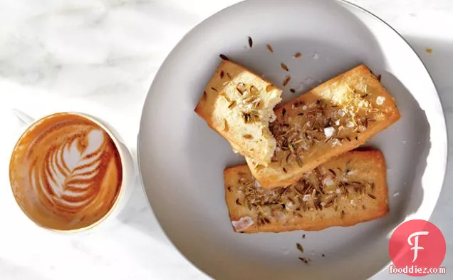 Parmesan Shortbread with Fennel and Sea Salt