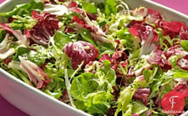 Mixed Green Salad With Citrus Dressing
