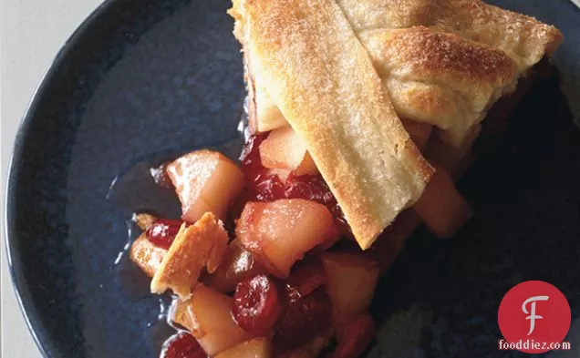 Rustic Pear-Cranberry Tart