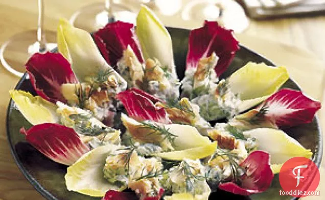 Endive with Smoked Trout and Herbed Cream Cheese