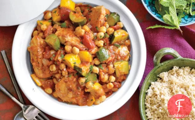 Chicken and Chickpea Stew