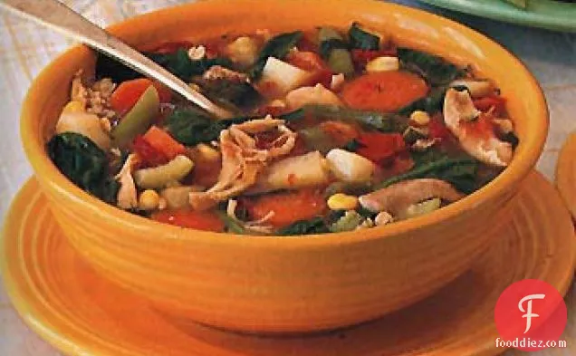 Victory Garden Chicken-Vegetable Soup