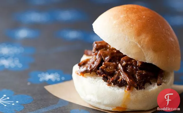 Pulled Brisket Sliders