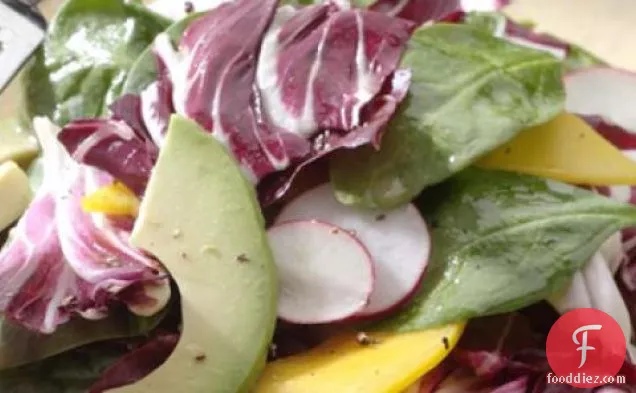 Spinach Avocado And Mango Salad Recipe