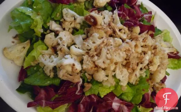 Thanksgiving Week: Roasted Cauliflower Salad
