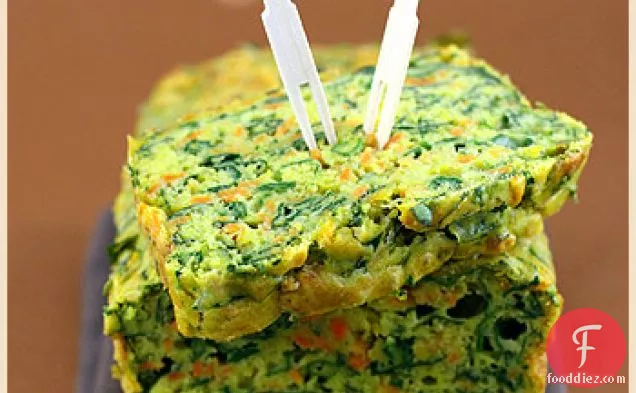Sweet Potato And Spinach Cake