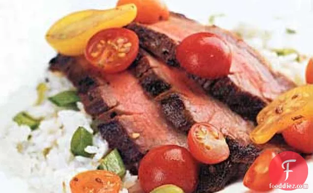 Grilled Spice-Rubbed Flank Steak