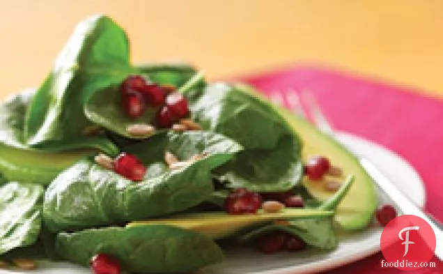Spinach Salad With Pomegranate And Avocado