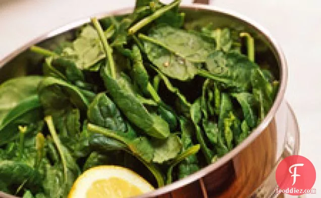 Steamed Baby Spinach