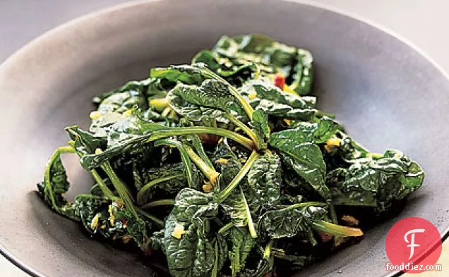 Cantonese Spinach with Garlic
