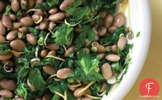 Pinto Bean And Spinach Salad
