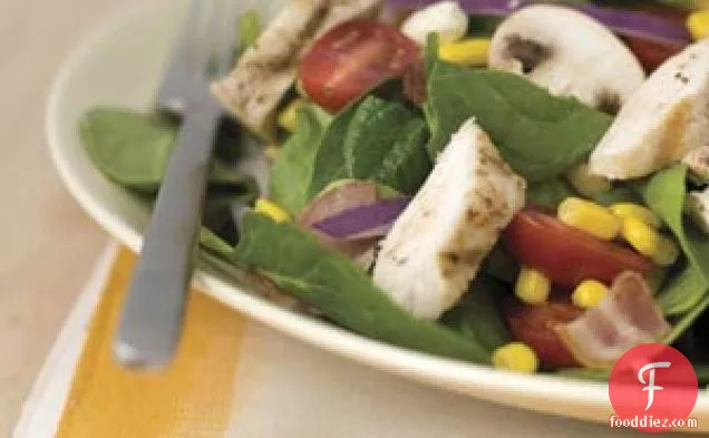 Spring Spinach Salad With Chicken