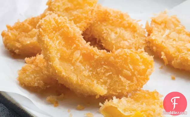 Panko-Fried Peaches