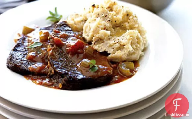 Red-Wine Pot Roast with Porcini