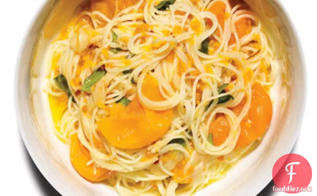 Pasta with Sun Gold Tomatoes