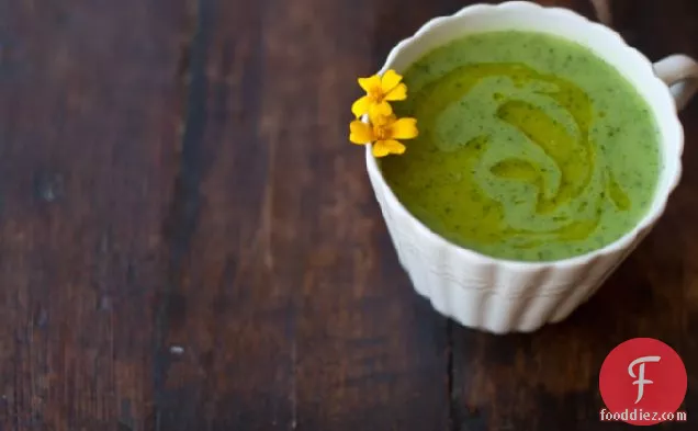 Spinach And Zucchini Soup Recipe