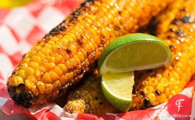 Grilling: Corn with Chili Lime Butter