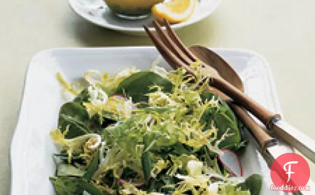Frisee And Baby-spinach Salad