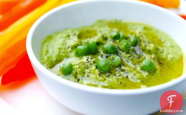 Small Plates: Green Pea Hummus