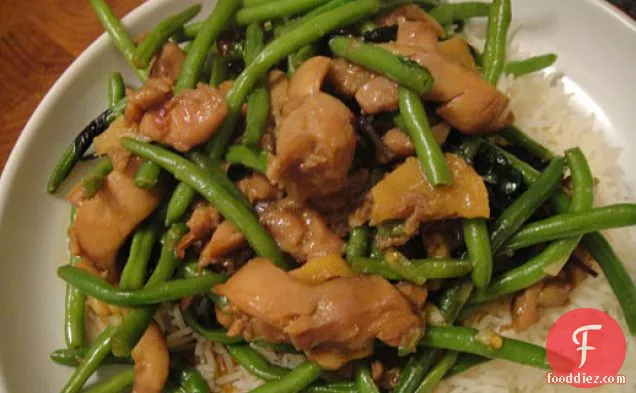 Cook the Book: Three Cup Chicken with Green Beans