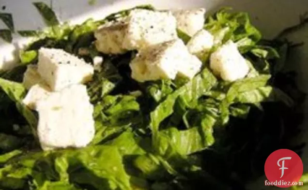 Dinner Tonight: Shredded Romaine Salad