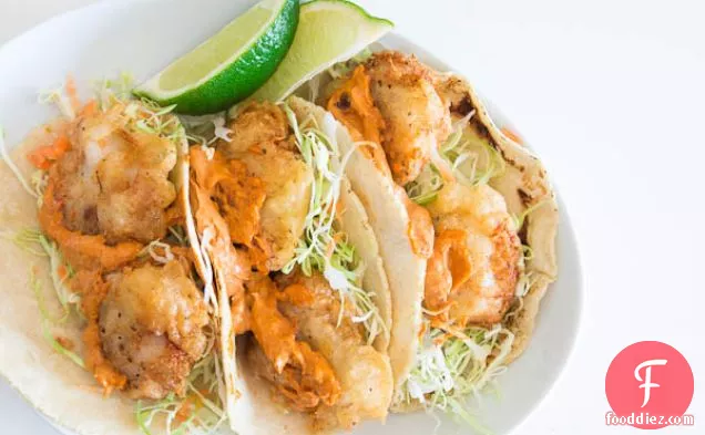 Fish Tacos with Chili Lime Allioli