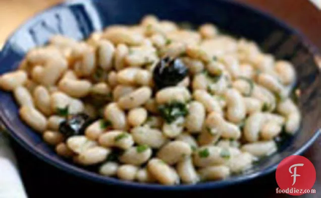 Dinner Tonight: Warm Cannellini Bean and Herb Salad