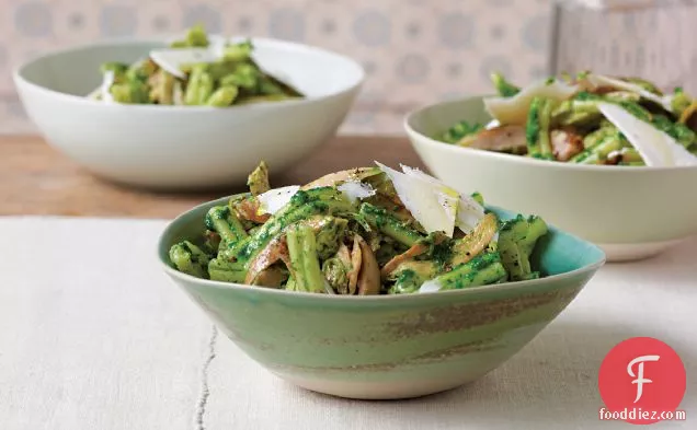 Spinach Pesto Pasta With Chicken Recipe