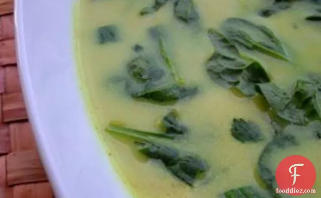 Spinach And Coconut Soup