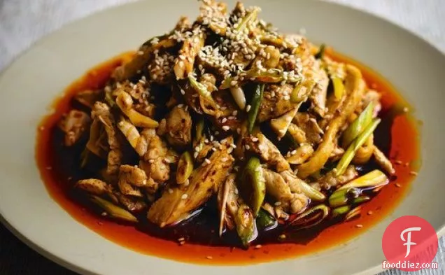 Fuchsia Dunlop's Cold Chicken with a Spicy Sichuanese Sauce (Liang Ban Ji)